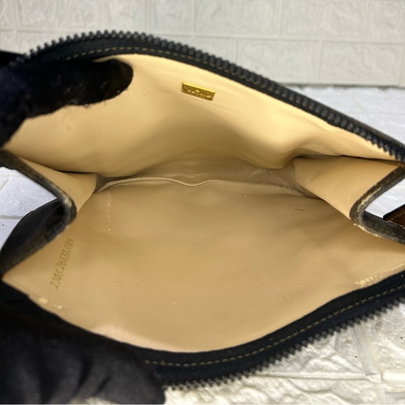 FENDI PEQUIN VINTAGE PVC COSMETIC BAG/POUCH - Picture 10 of 10